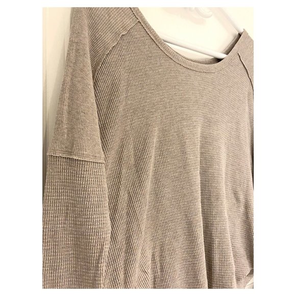 TNA Alder Thermal Waffle-knit long sleeve Sweater - Picture 3 of 4